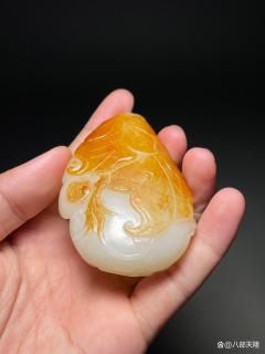 老和田玉福禄葫芦雕件
