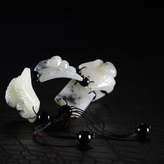 042	和田玉青花手链